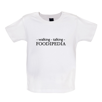 Walking Talking FOODIPEDIA Baby T Shirt