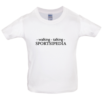 Walking Talking SPORTSIPEDIA Kids T Shirt
