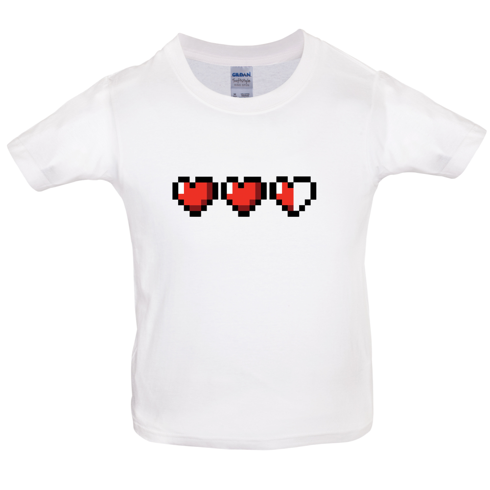 Zelda Hearts Kids T Shirt