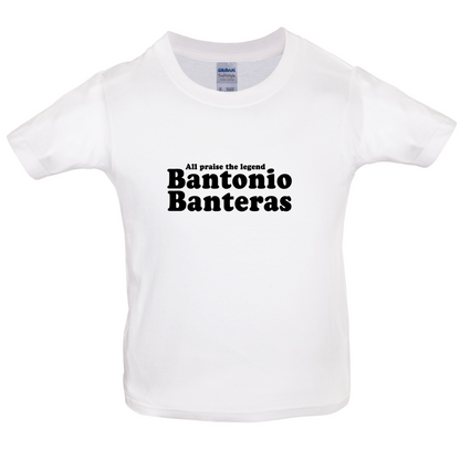 Bantonio Banteras Kids T Shirt
