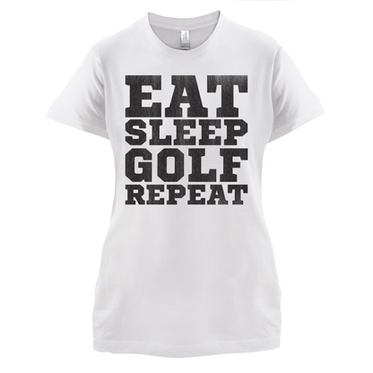Eat Sleep Golf REPEAT T Shirt