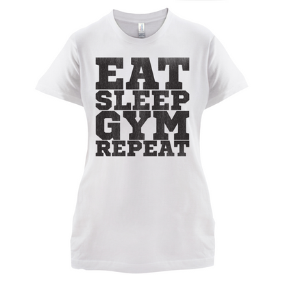 Eat Sleep Gym REPEAT T Shirt