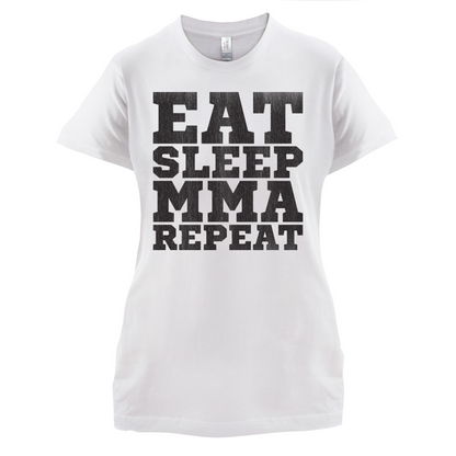Eat Sleep MMA REPEAT T Shirt