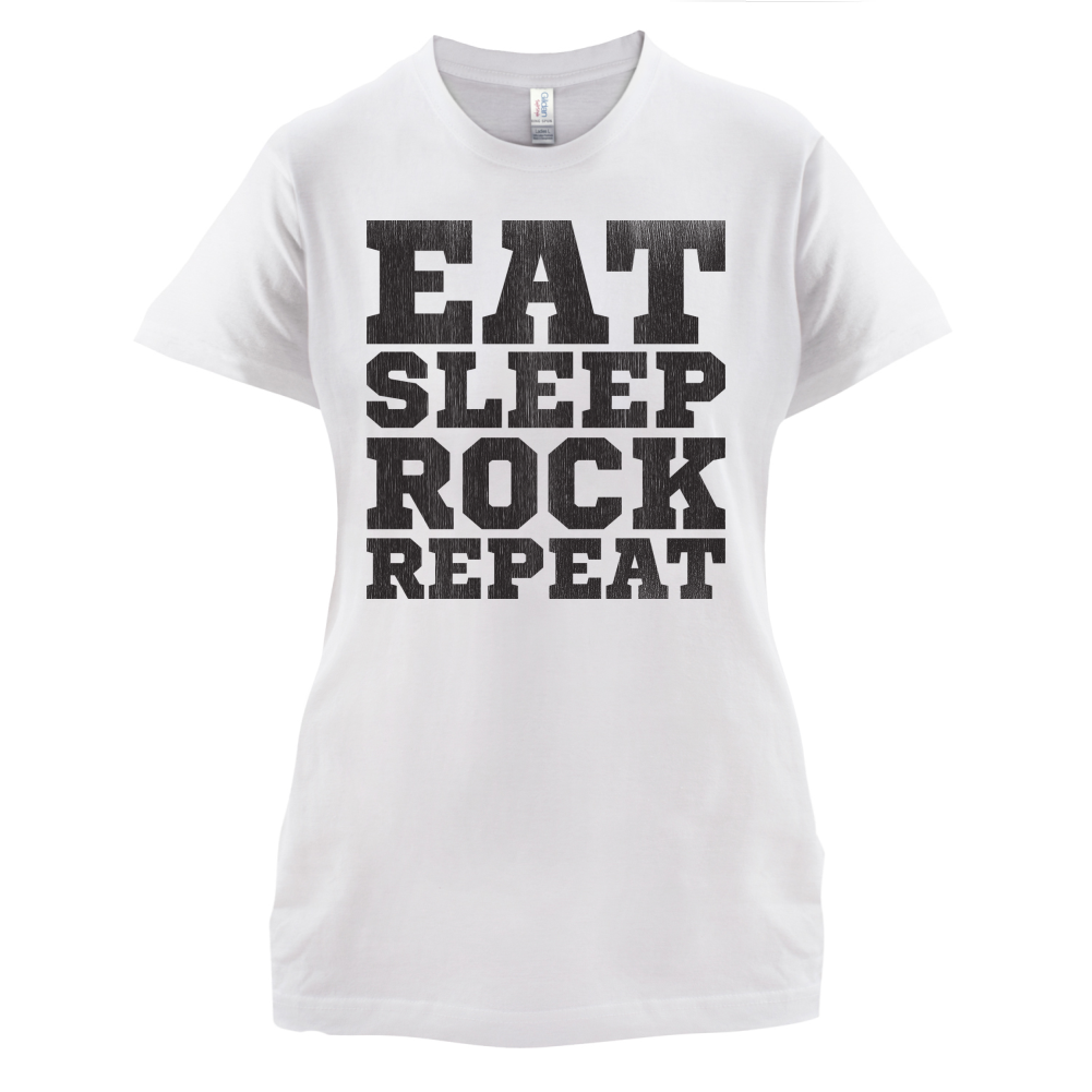 Eat Sleep Rock REPEAT T Shirt