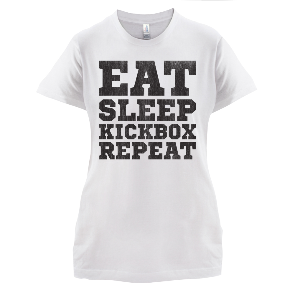 Eat Sleep Kickbox REPEAT T Shirt