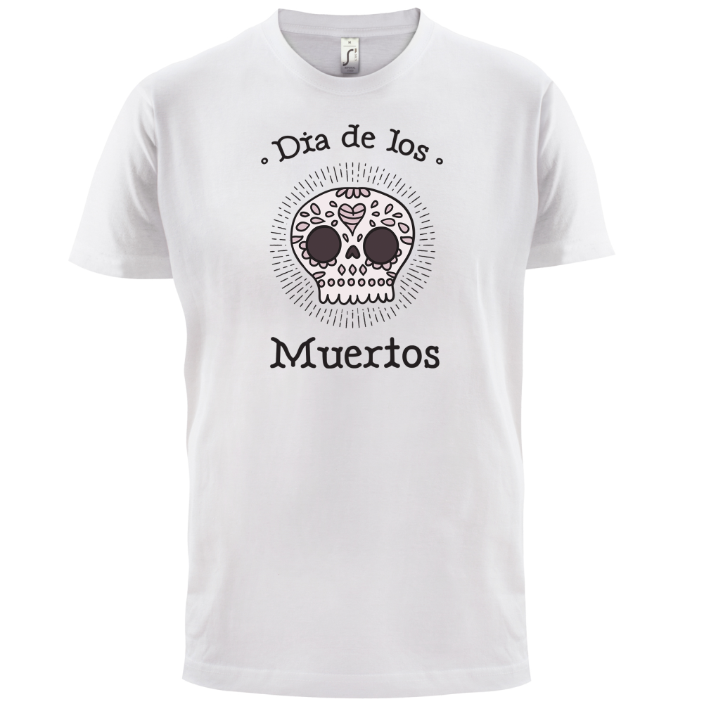 Dia De Los Muertos Skull T Shirt