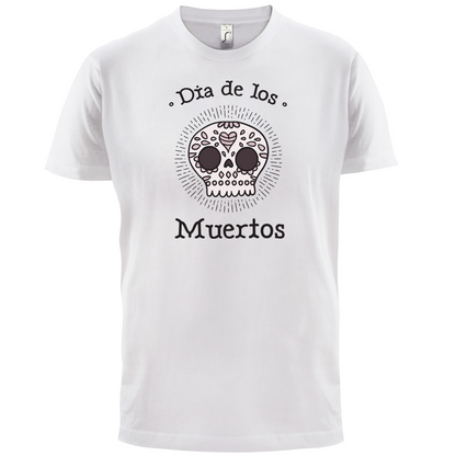 Dia De Los Muertos Skull T Shirt