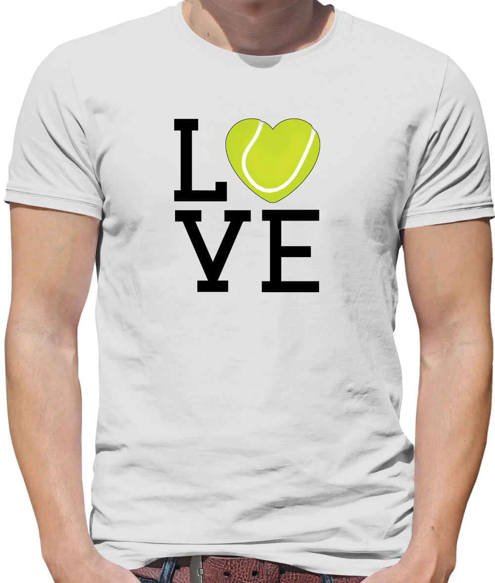 I Love Tennis T Shirt