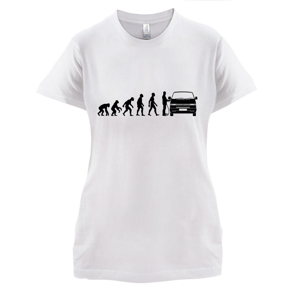 Evolution of Man T4 Campervan T Shirt