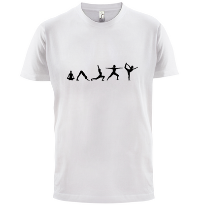 Evolution Of Yoga T Shirt