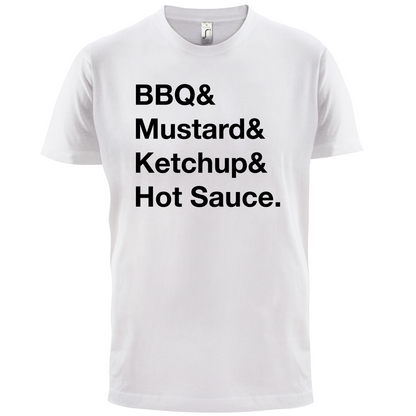 BBQ & Mustart & Ketchup T Shirt
