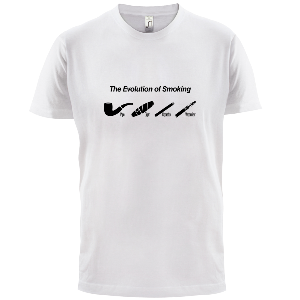 Evolution of Smoking T Shirt