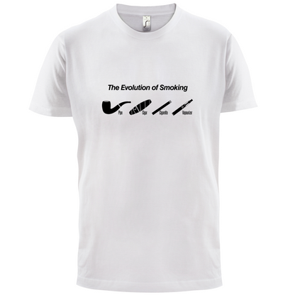 Evolution of Smoking T Shirt