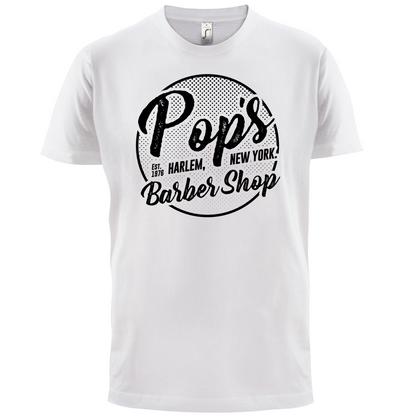 Pop's Barber Shop T Shirt