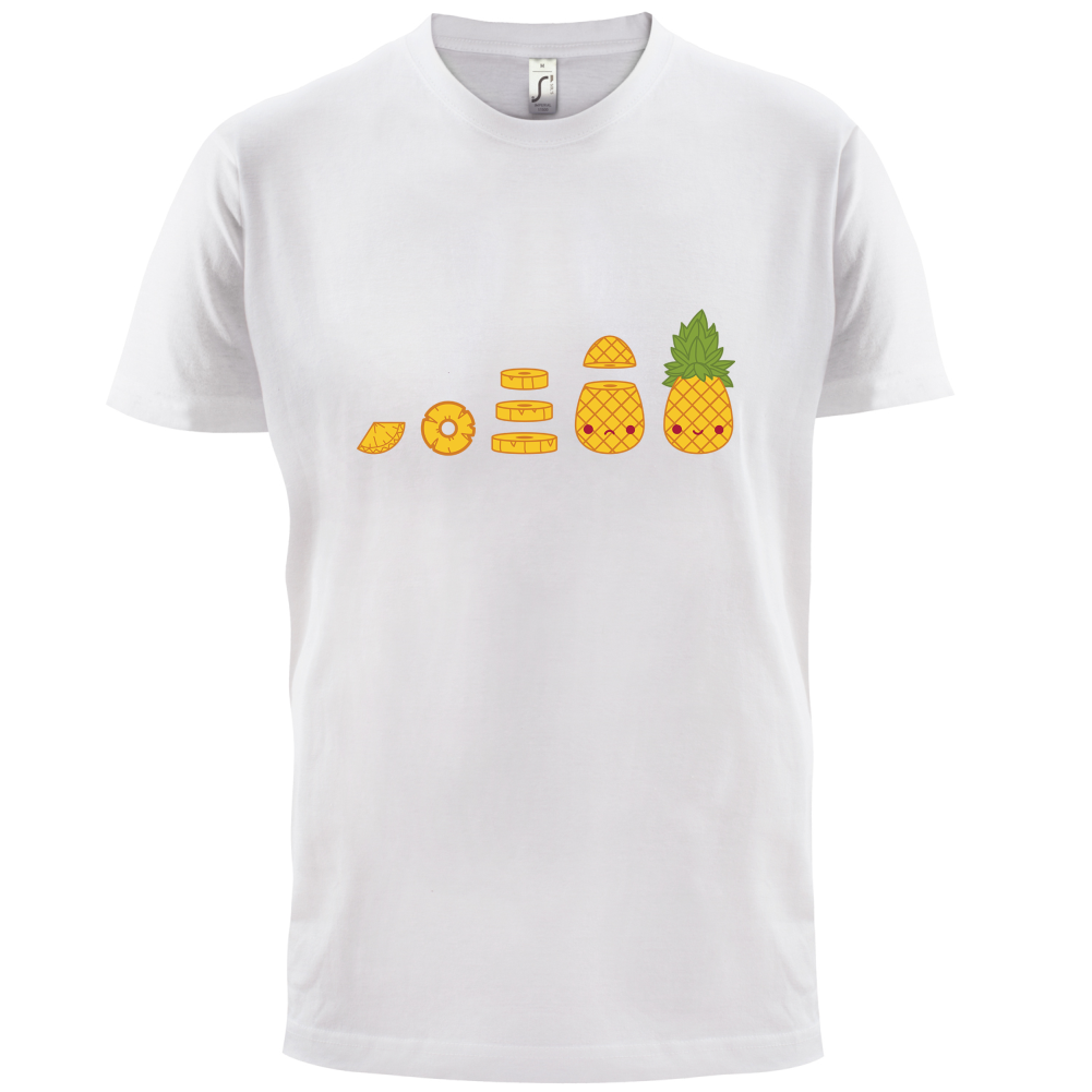Evolution Of Pineapple T Shirt