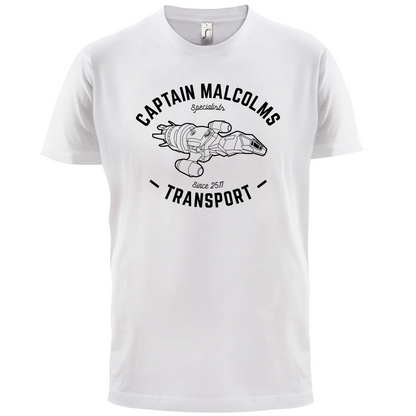 Captain Malcolms Transport T Shirt