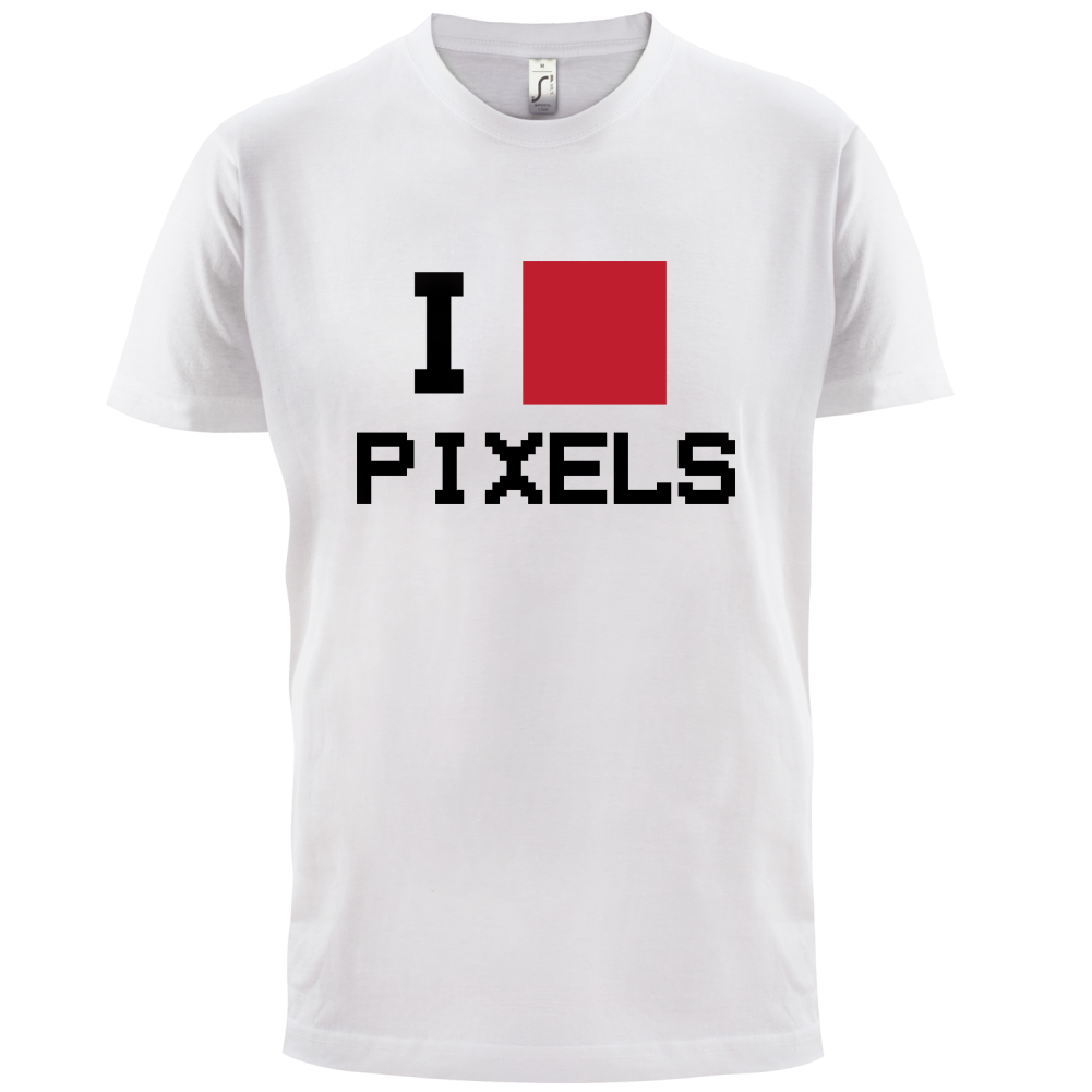 Pixel Heart T Shirt