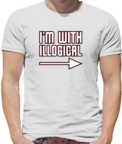 I'm With Illogical T Shirt