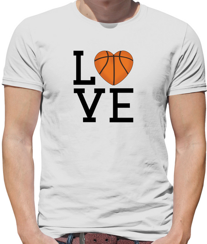 I Love Basketball  T Shirt