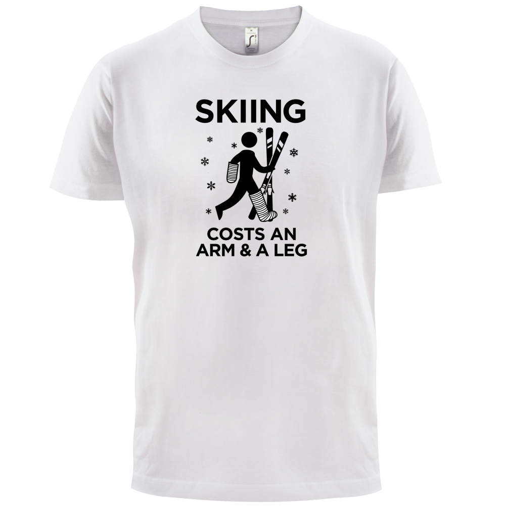 Skiing Costs Arm & A Leg T Shirt