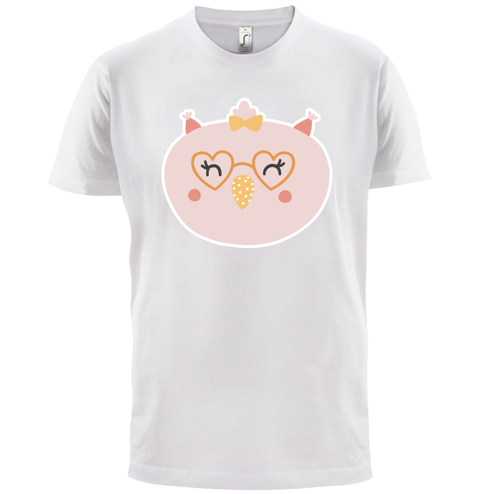 Smiley Face Chick T Shirt