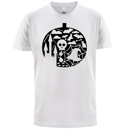 Pumpkin Shape T Shirt