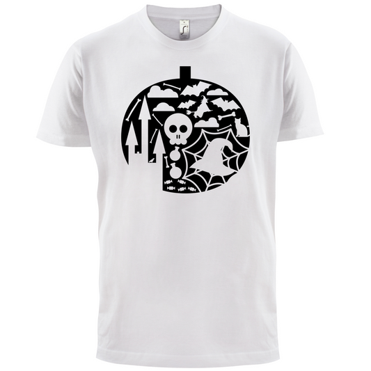 Pumpkin Shape T Shirt