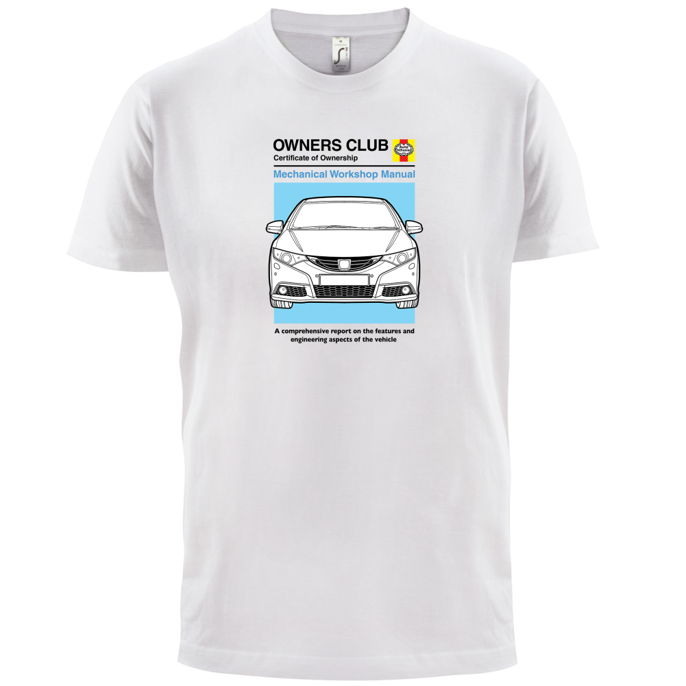 Car Owners Manual Civic T Shirt