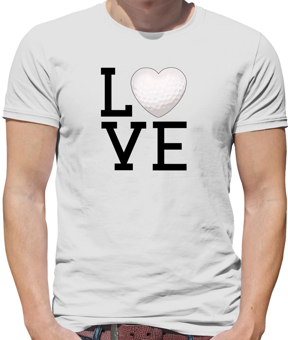 I Love Golf T Shirt