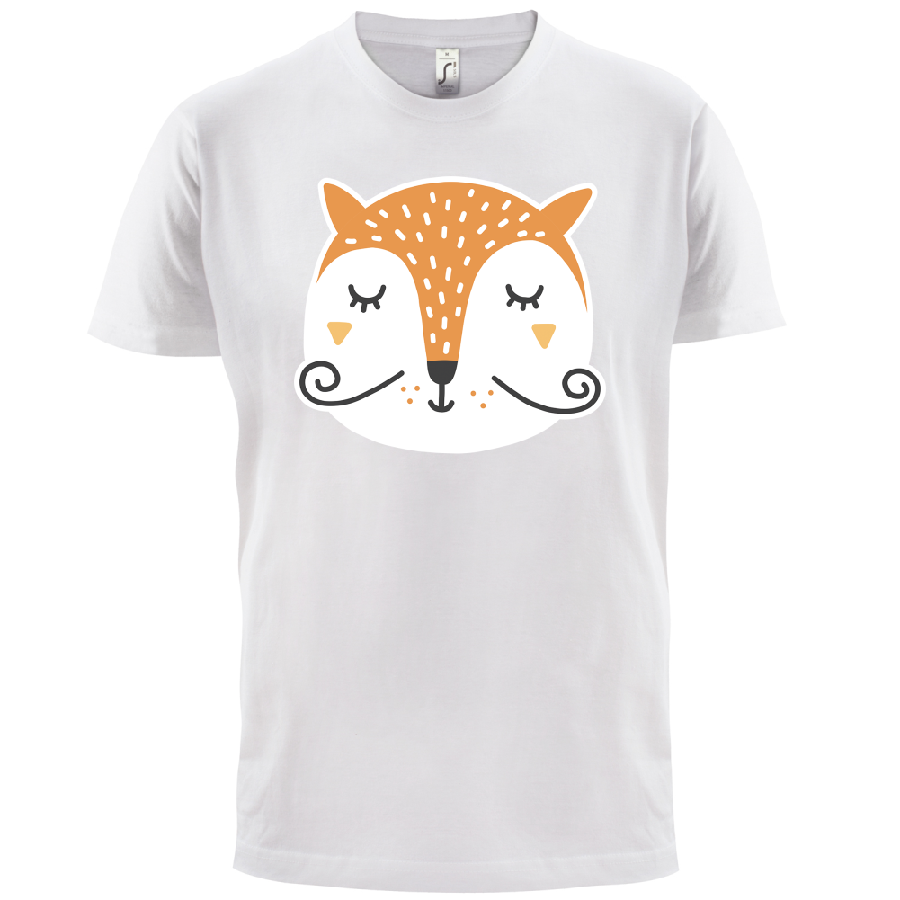 Smiley Face Mr Fox T Shirt
