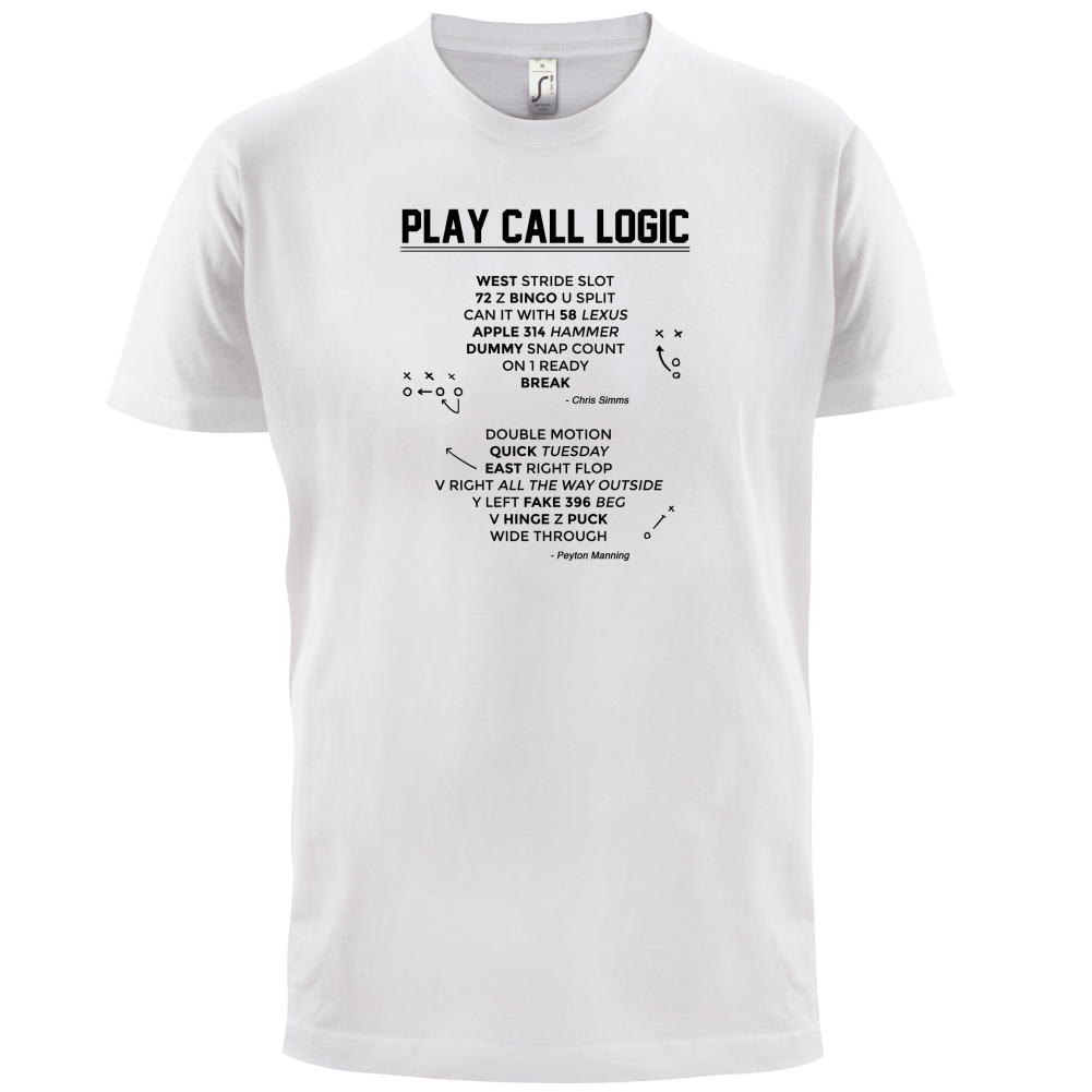 Play Call Logic T Shirt