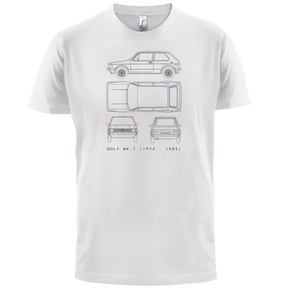 4 View Golf MK1  T Shirt
