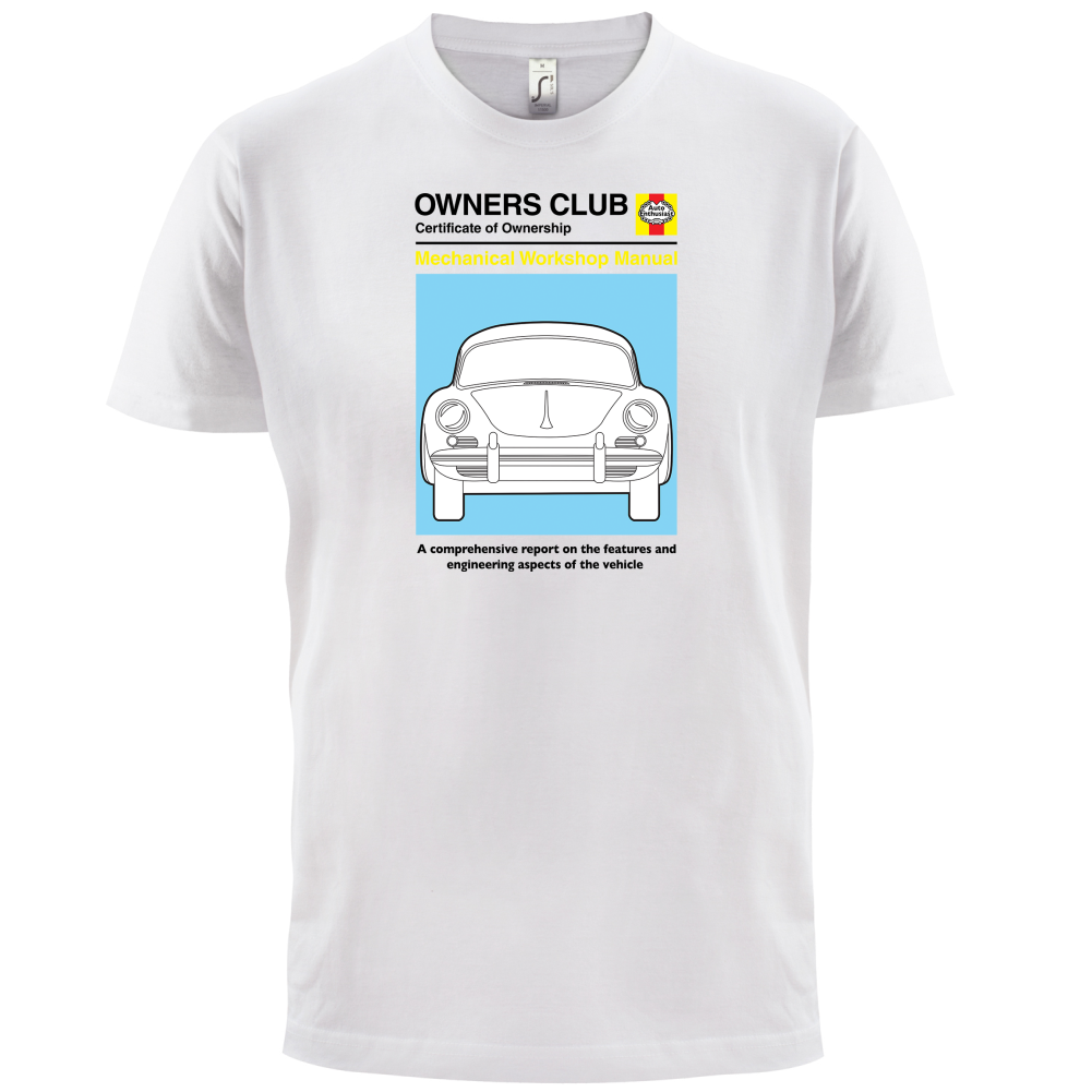 Car Owners Manual 356 T Shirt