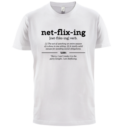 Definition Netflix T Shirt