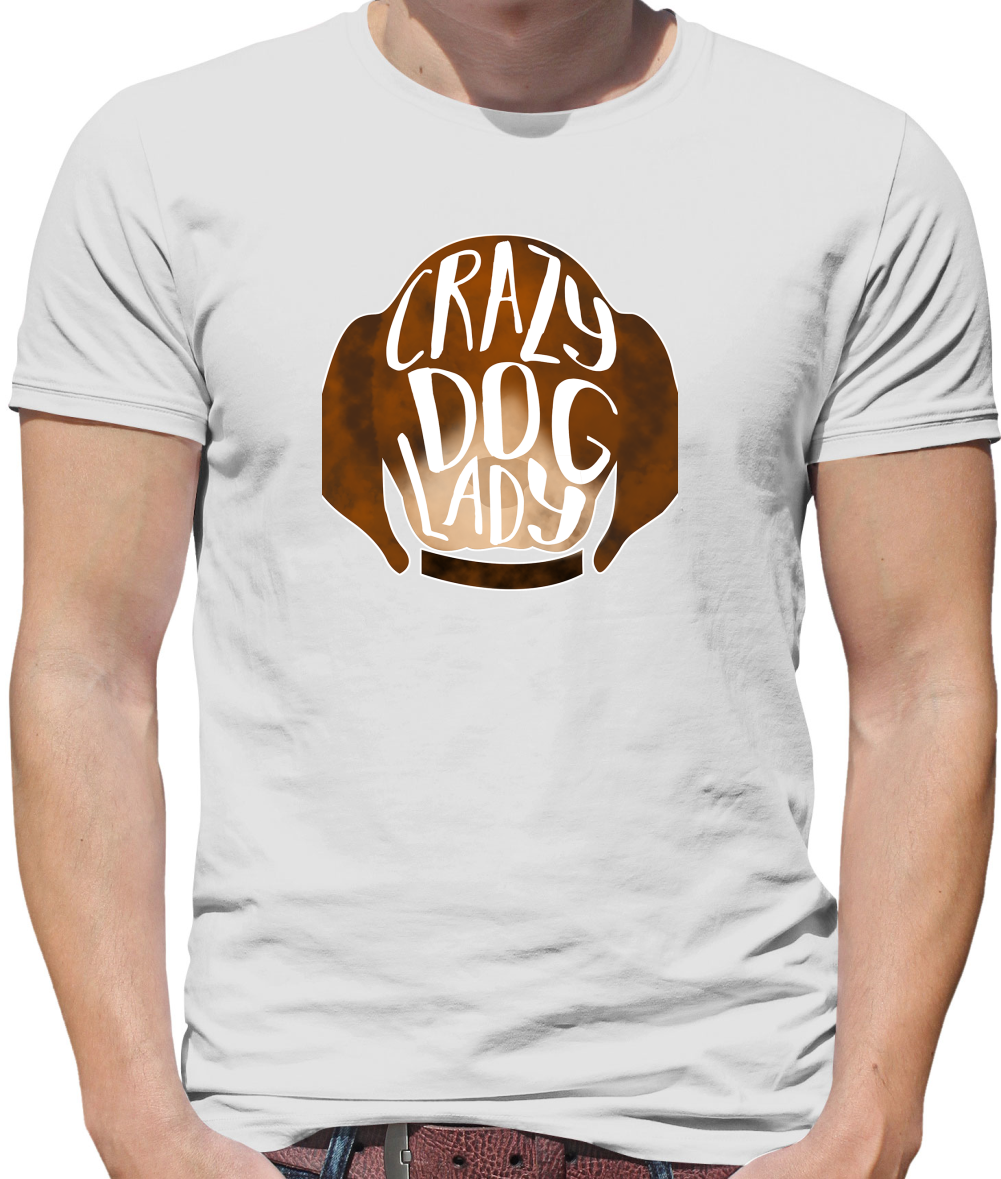 Crazy Dog Lady T Shirt