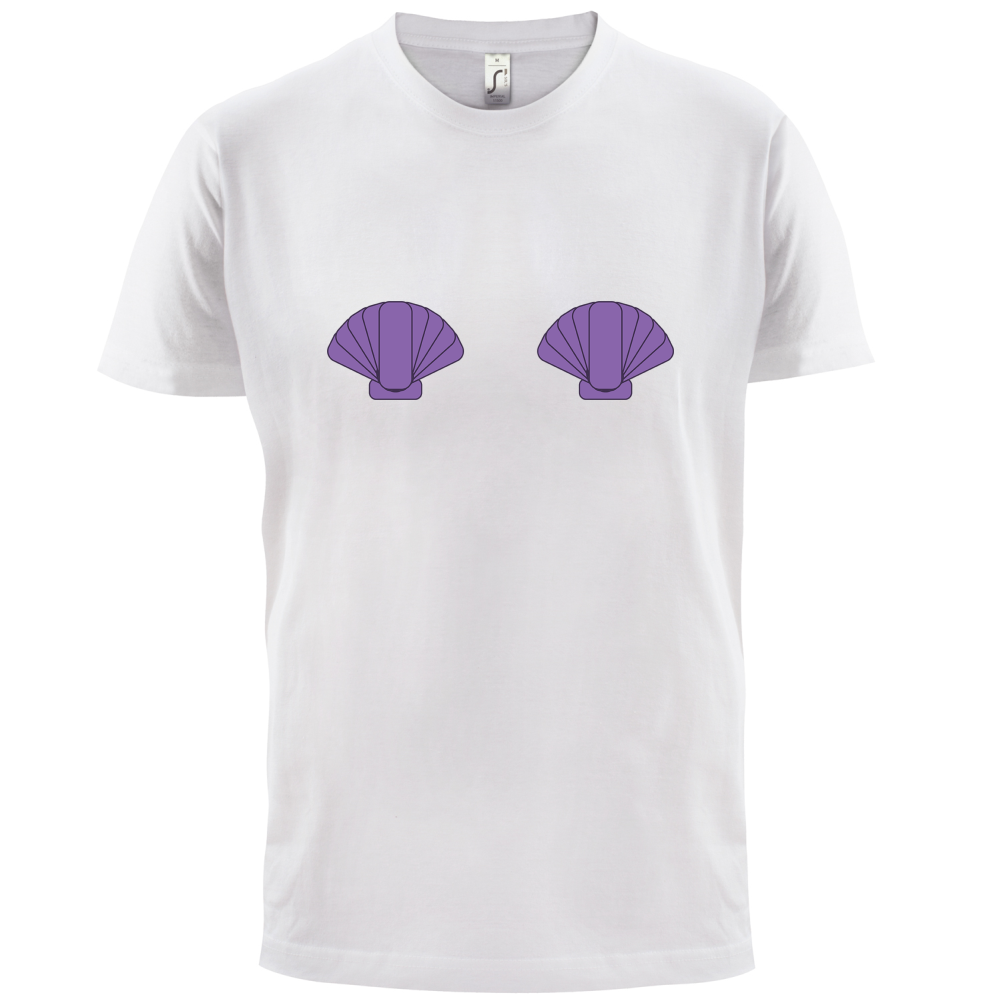 Mermaid Shell Boobs T Shirt