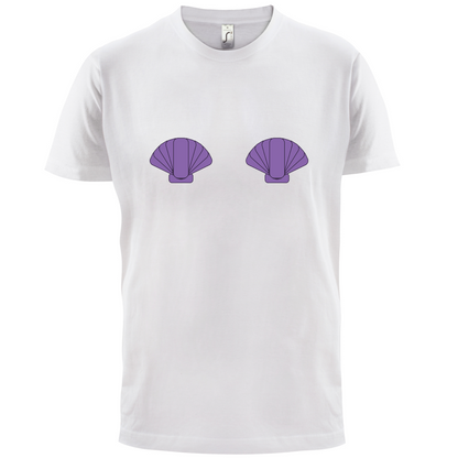 Mermaid Shell Boobs T Shirt