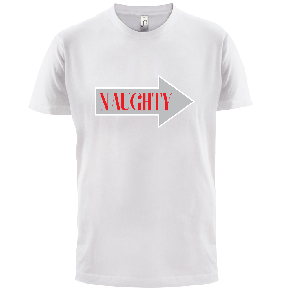 Naughty Arrow T Shirt