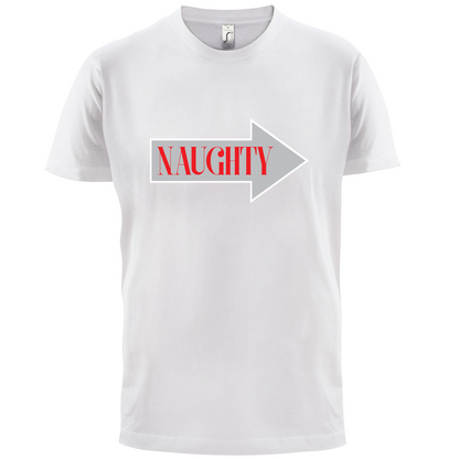 Naughty Arrow T Shirt