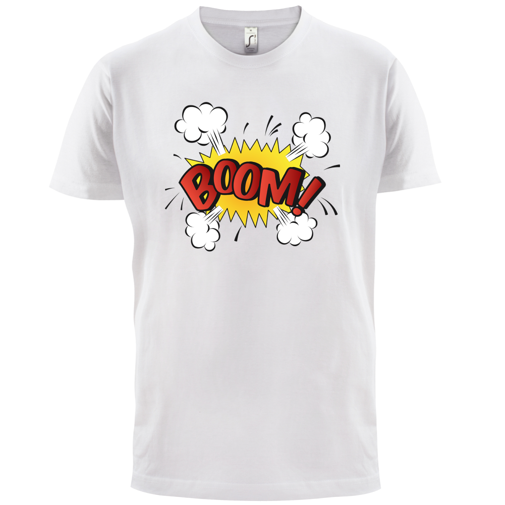 BOOM! Word Art T Shirt