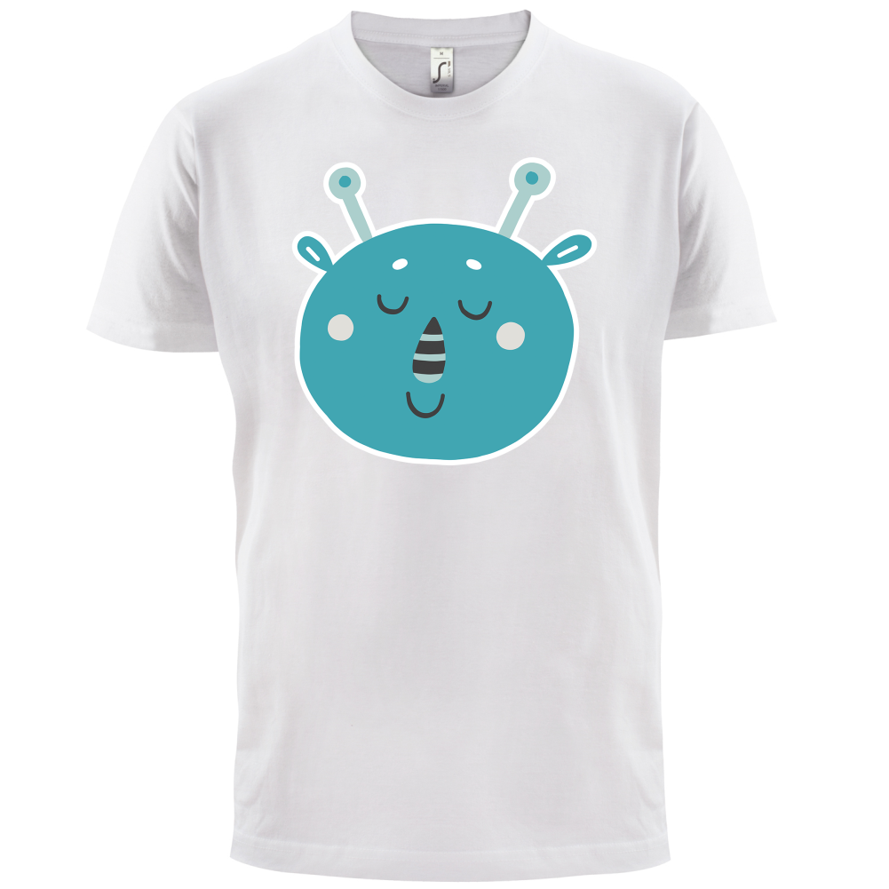 Smiley Face Martian T Shirt