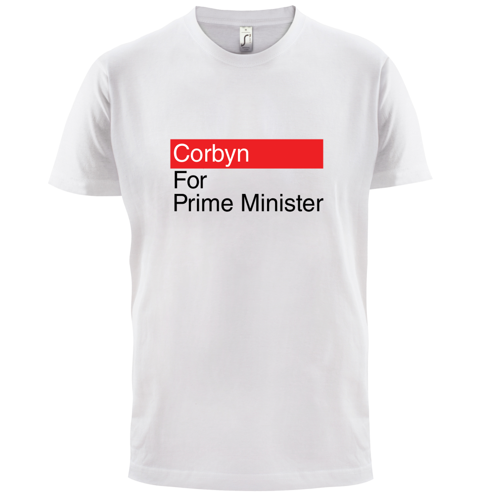 Corbyn For Prime Minister T Shirt