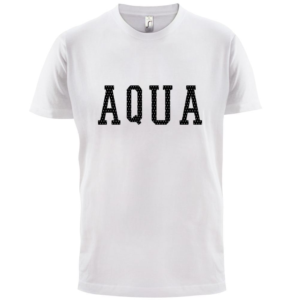 Justcie Aqua College Style T Shirt