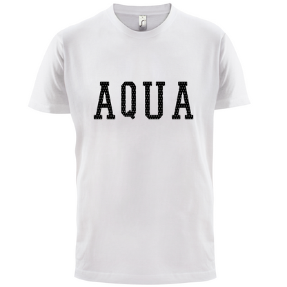 Justcie Aqua College Style T Shirt
