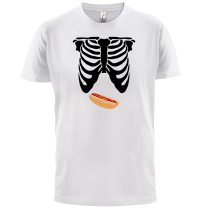 Hotdog Tummy T Shirt