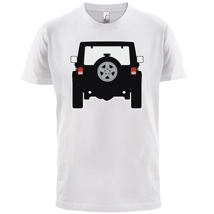 JW Black Rear T Shirt