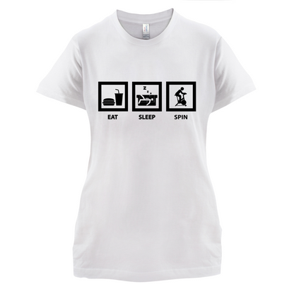 Eat Sleep Spin T Shirt