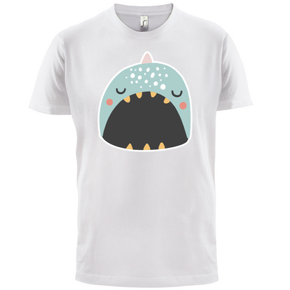 Smiley Face Narwhal T Shirt
