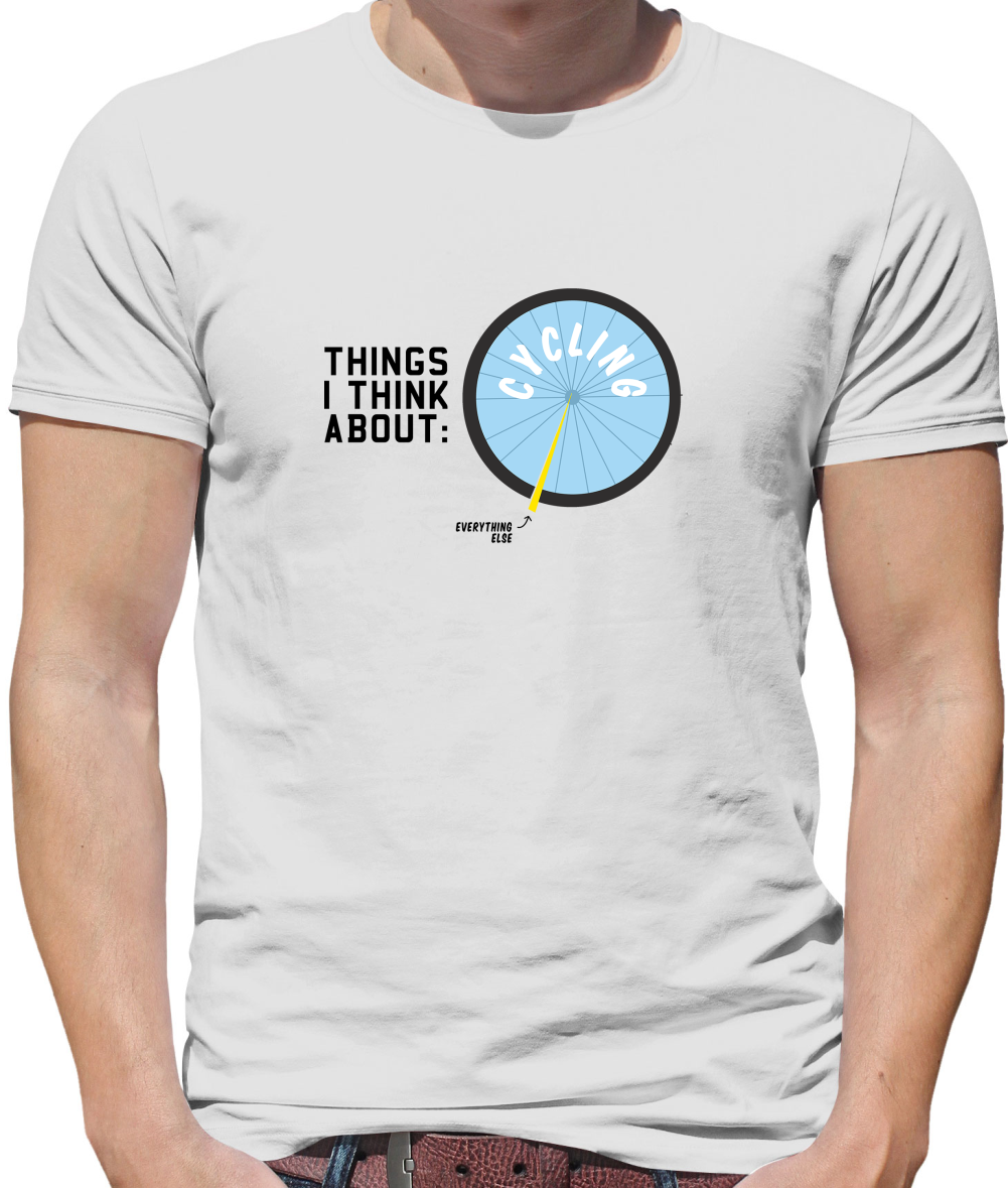 I Thiink About Cycling T Shirt
