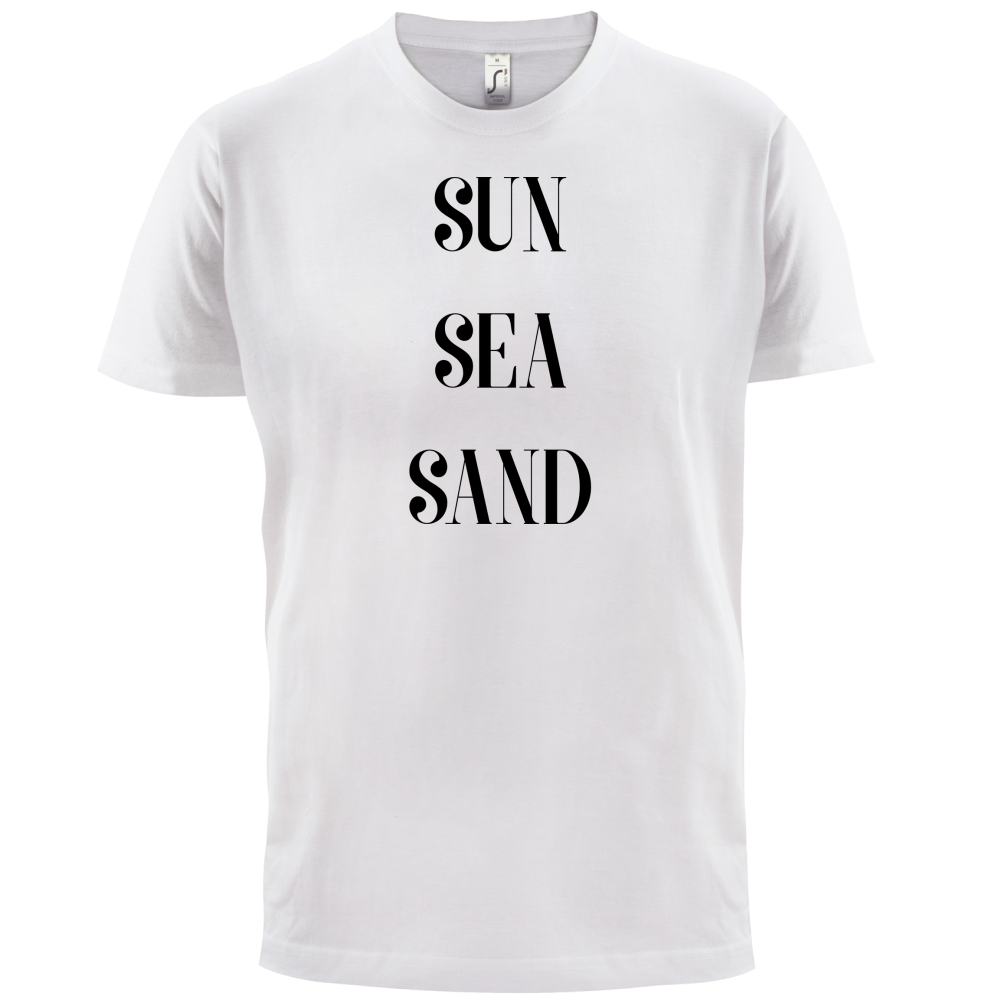 Sun Sea Sand T Shirt